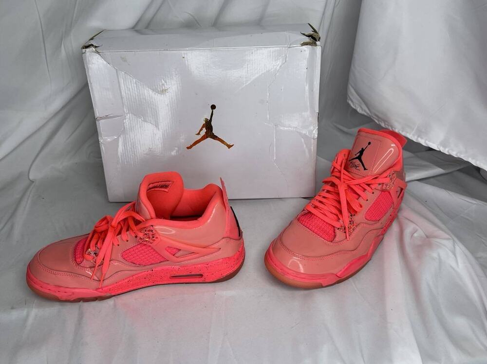Air Jordan 4 Retro NRG 'Hot Punch' US Women's Size 9 SPB SJ 325534